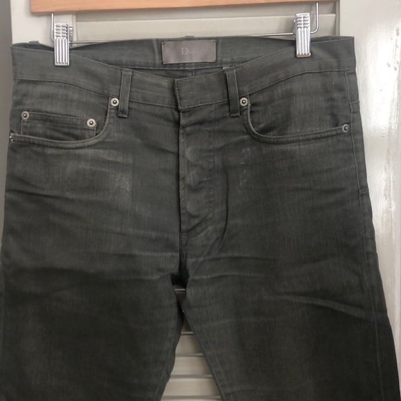 Dior Jeans Size 29 Button Closure - Picture 3 of 7